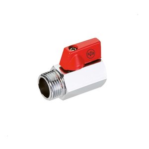Zawór kulowy wodny mini nakrętno-wkrętny 1/2"