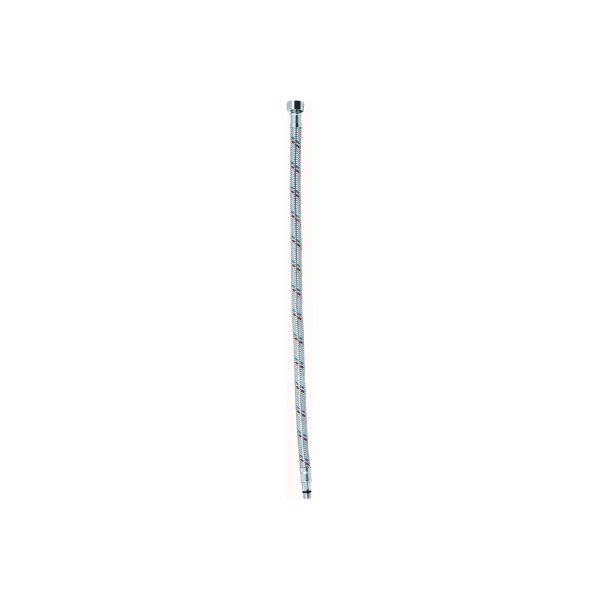 Wąż przyłączeniowy elastyczny KFA Armatura z oplotem (stal), GW x GZ, 1/2'' x 1/2'', długość 400 mm